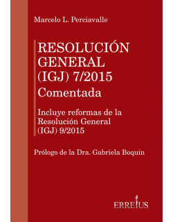 Resolución general (IGJ) 7/2015 - Comentada