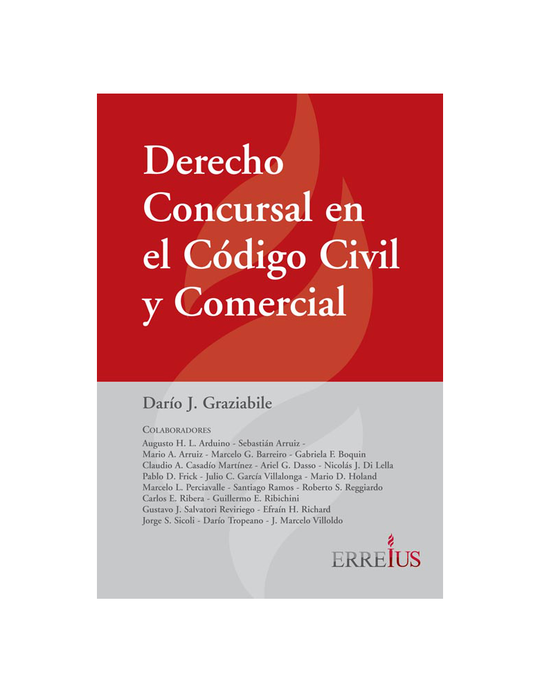 DERECHO CONCURSAL EN EL CODIGO CIVIL Y COMERCIAL