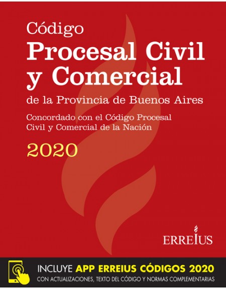 Código Procesal Civil Y Comercial De La Provincia De Buenos Aires 2020 Rustico 0990