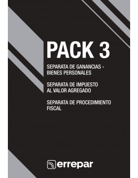 Pack 3 - Ganancias + Iva +...