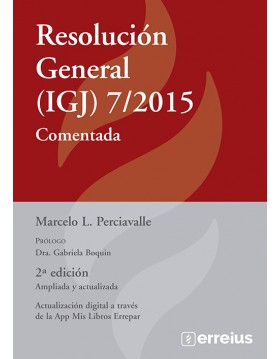 Resolución General IGJ...