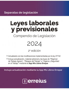 Leyes laborales 2024 2°ed.