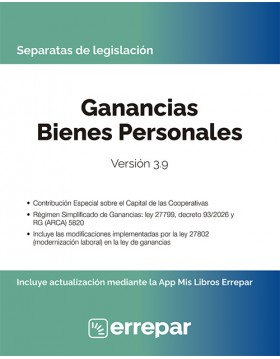 Separata Ganancias. Bienes...